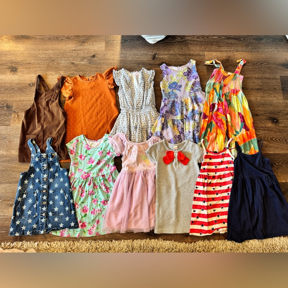Girls Summer Dress Lot